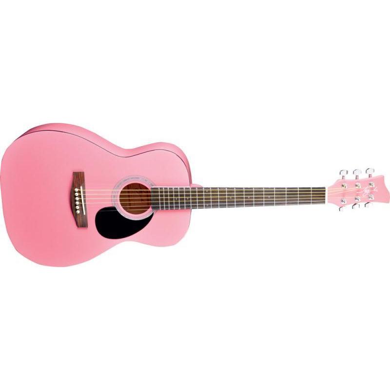 Pink Jay Junior JJ42-PK 1/2 Size Acoustic Guitar for Young Musicians