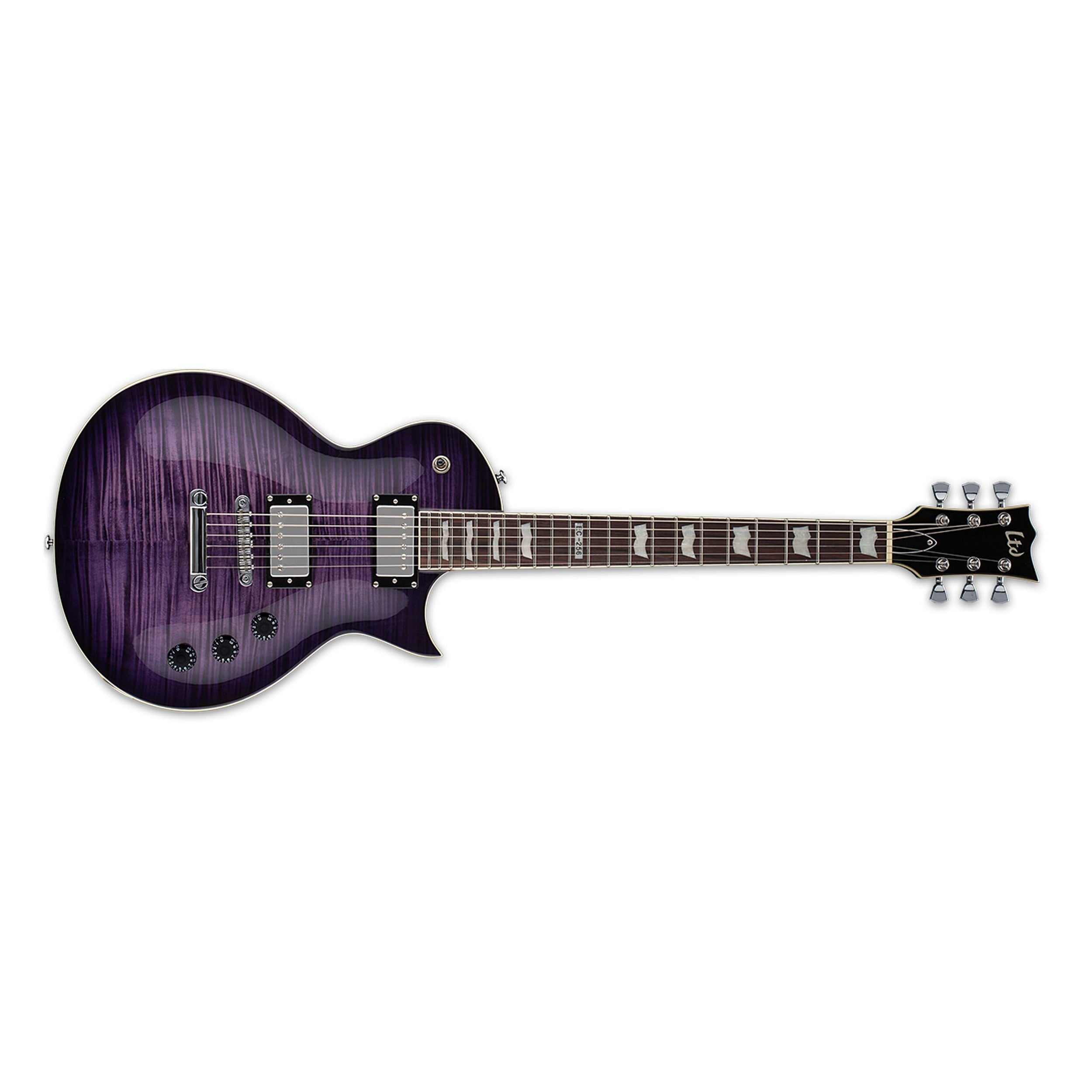 ESP LTD EC-256STPSB Electric Guitar - See Thru Purple Sunburst | Affordable High - Quality