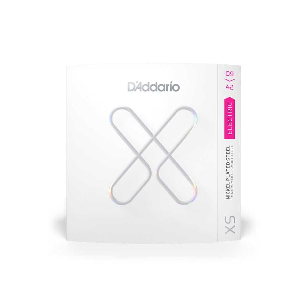 D'Addario XS Super Light 9 - 42 Nickel - Plated Steel Coated Electric Guitar Strings