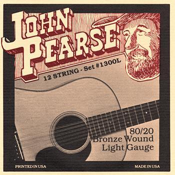 Hot Deal! John Pearse 80/20 Bronze Light 12-String Acoustic Guitar Strings (.010 - .047)