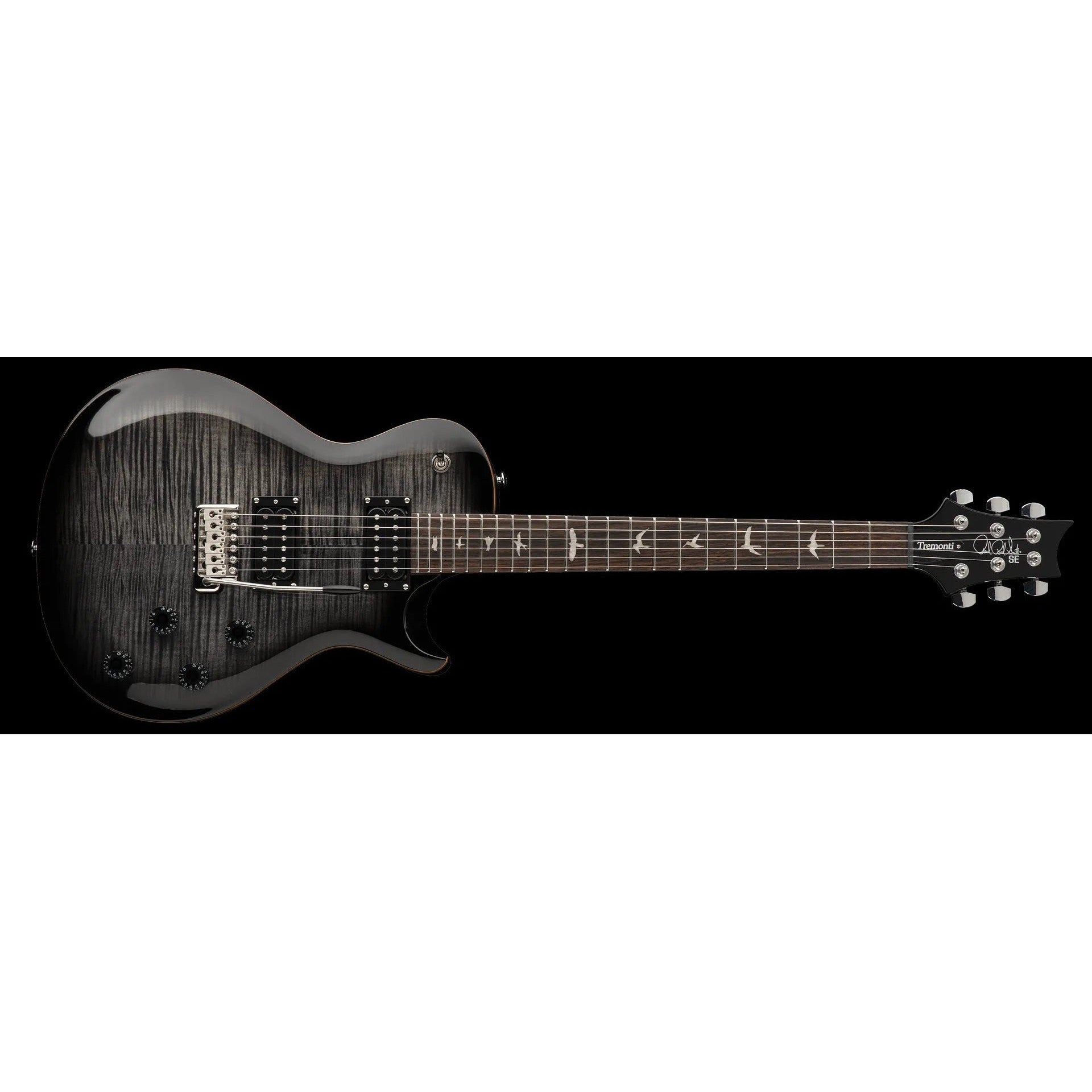 Hot Deal: Paul Reed Smith SE Mark Tremonti Electric Guitar in Charcoal Burst with Gig Bag