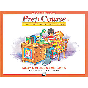 Hot! Alfred 3091 Piano Prep Course - Activity & Ear Training Book Level A for Young Beginners