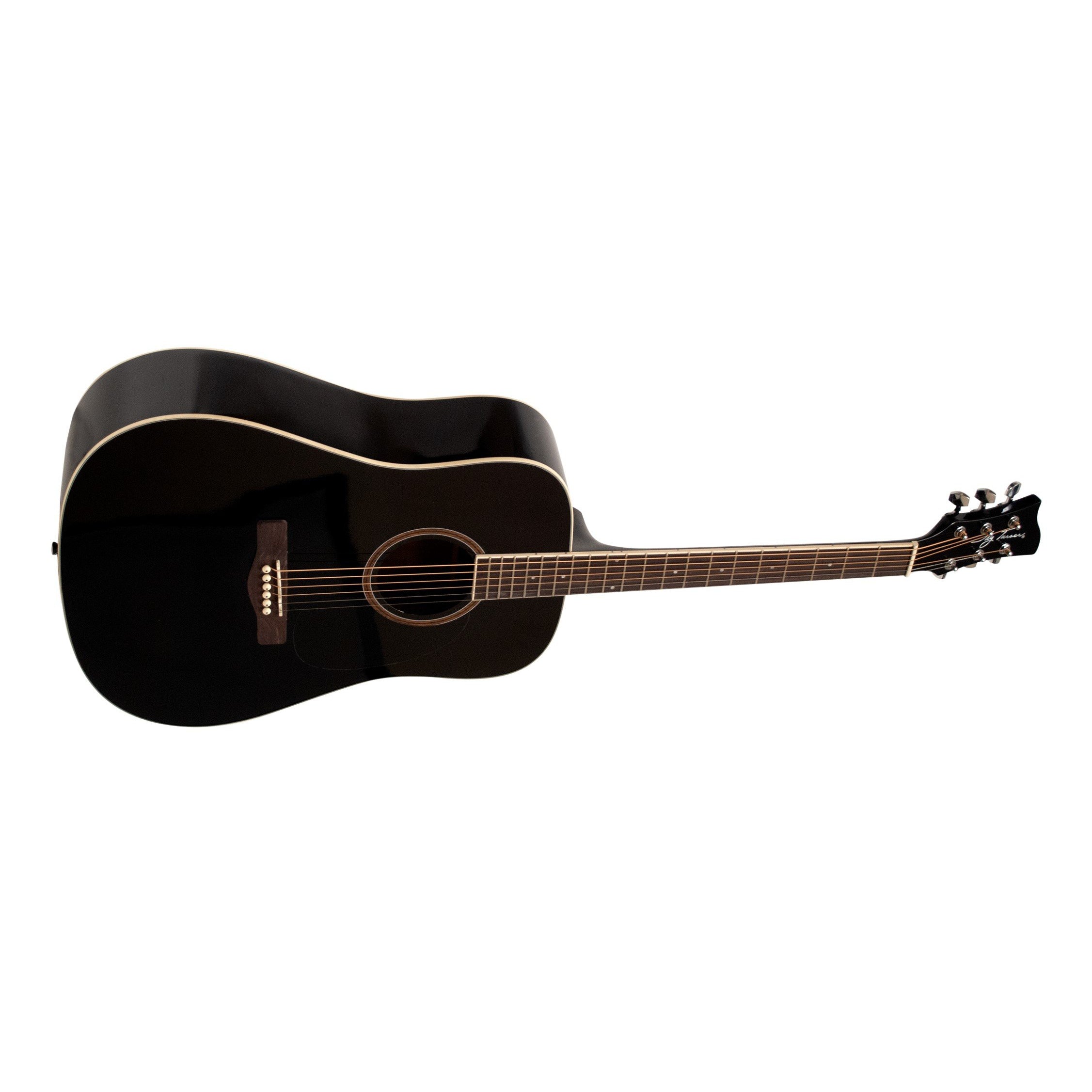 Jay Turser JTA524D-BK Black Dreadnought Acoustic Guitar - Great Deal