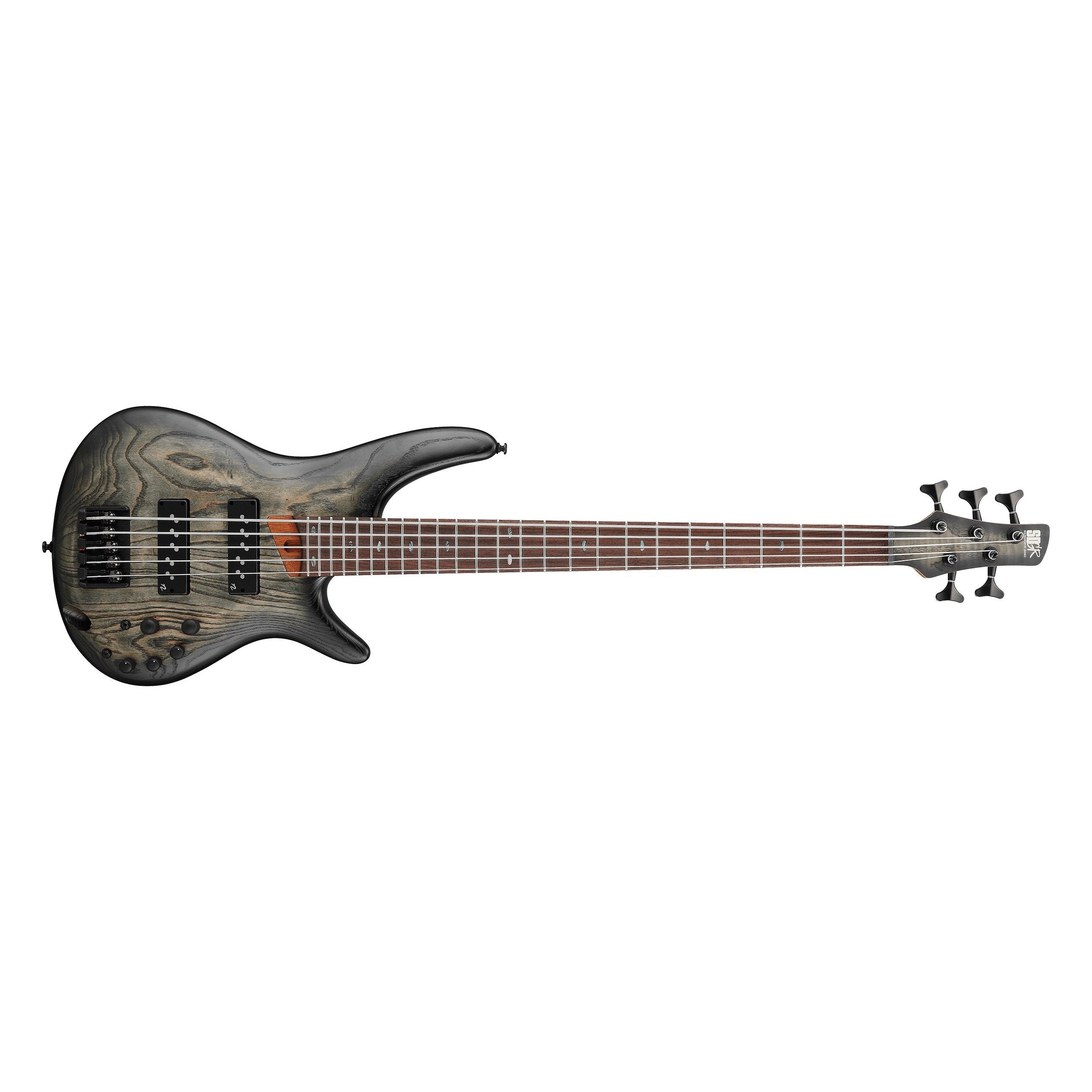 Hot Deal! Ibanez Standard 5-String Electric Bass Guitar in Black Stained Burst