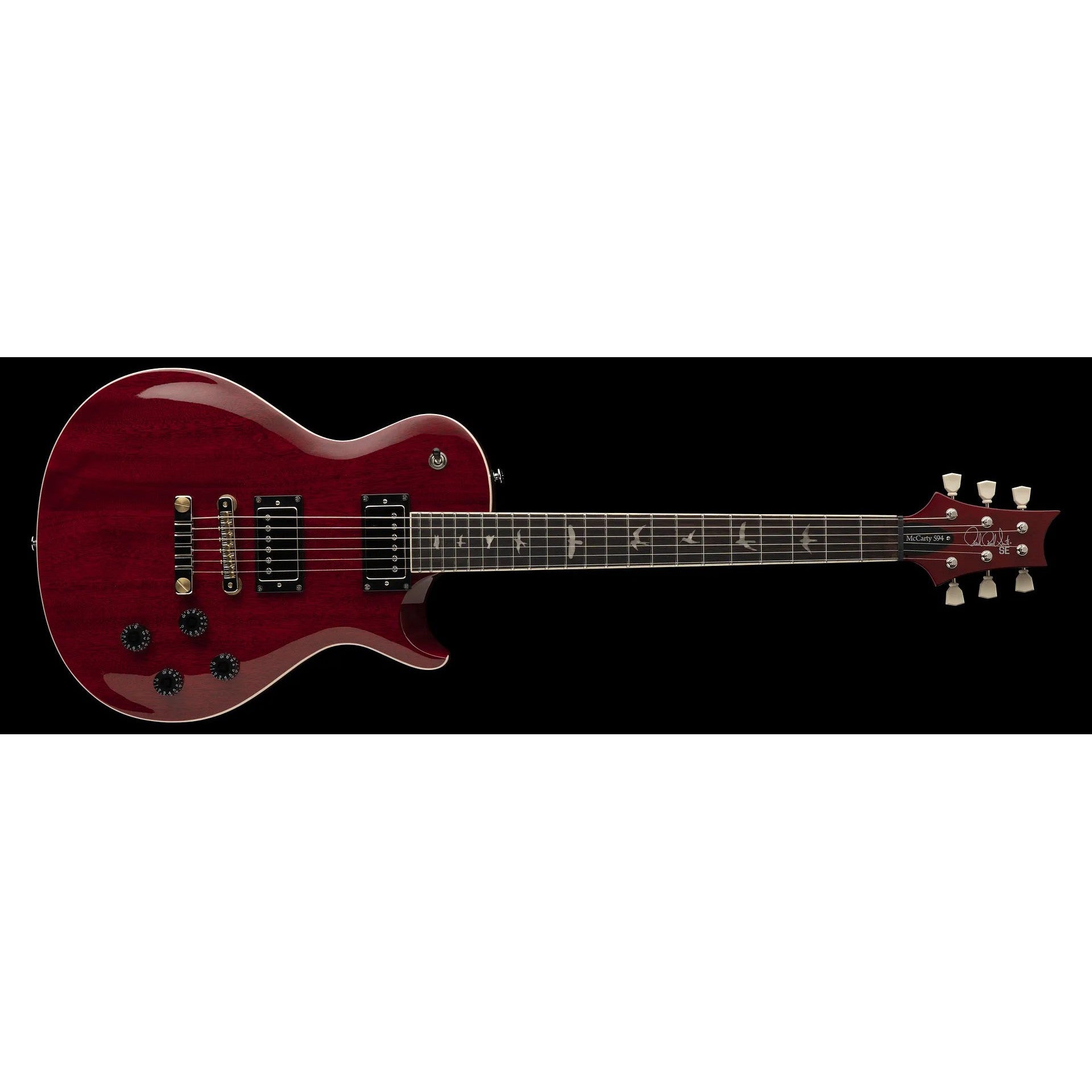 Hot Deal! Paul Reed Smith SE McCarty 594 Singlecut Electric Guitar in Vintage Cherry with Gig Bag
