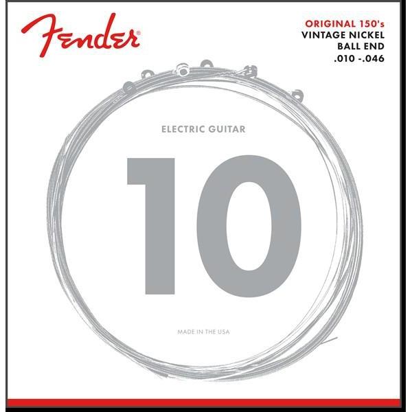 Hot Deal! Fender Electric Guitar Strings 10 - 46, Pure Nickel Wound for Rich Tone