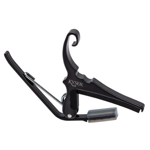 Kyser KG6LTA 6-String Low Tension Acoustic Guitar Capo in Matte Black