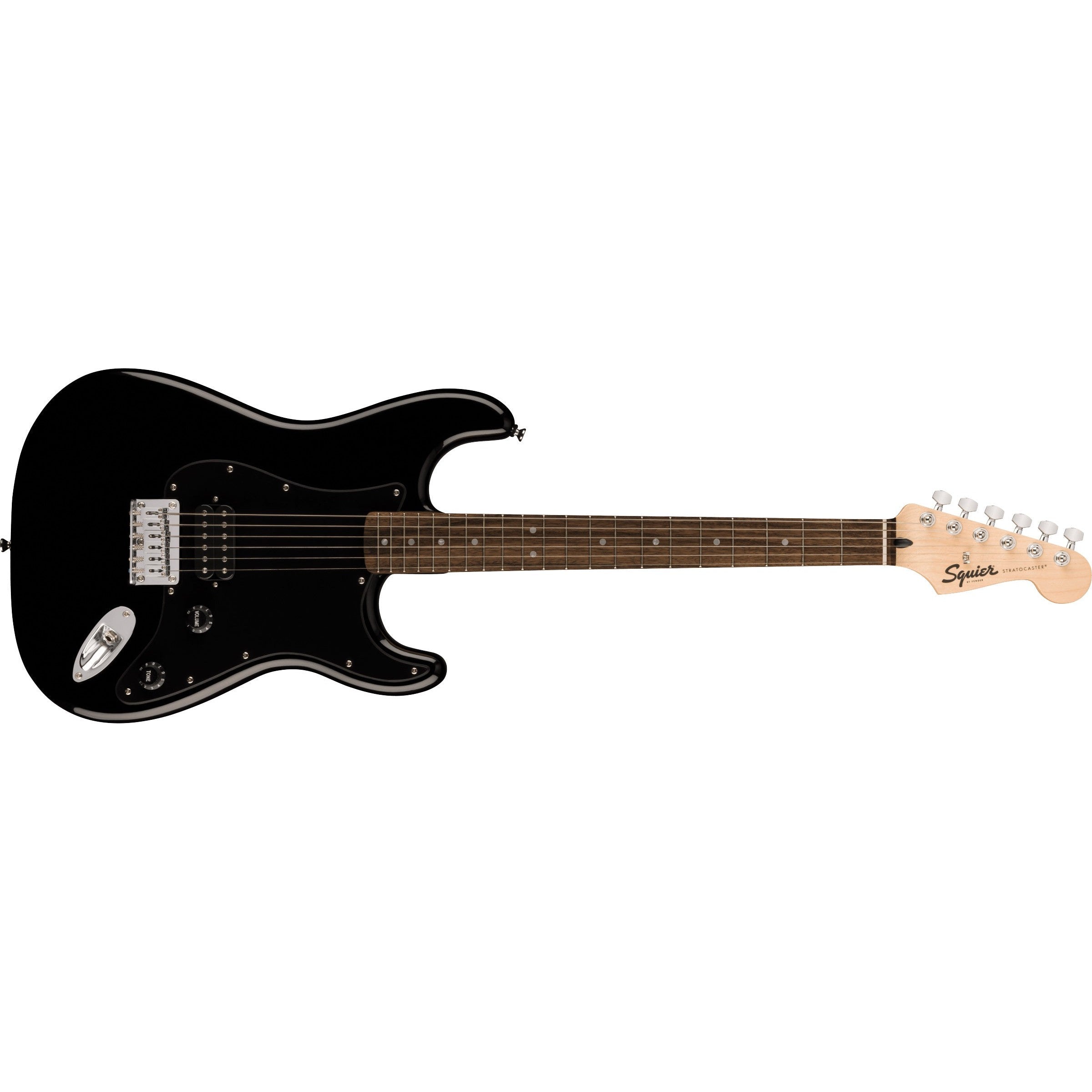 Hot Deal! Fender Squier Sonic Stratocaster H-Black Electric Guitar for All Musicians