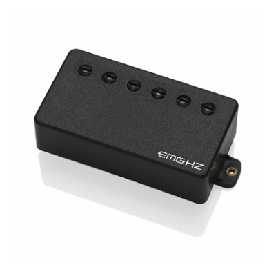 Hot Deal! EMG H1-B Black Exposed Hole Passive Bridge Humbucker Pickup
