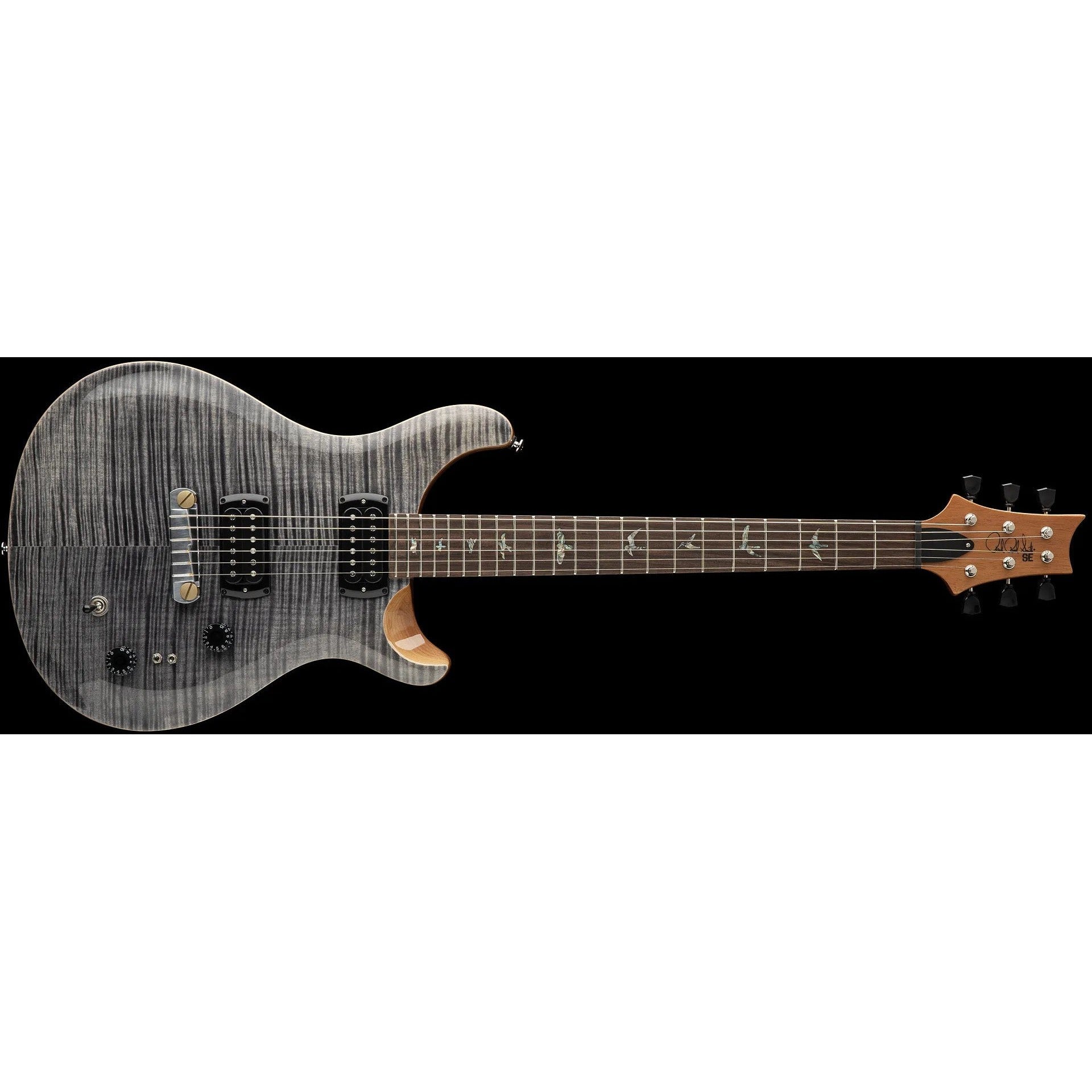 Paul Reed Smith SE PG-CH Electric Guitar with Gig Bag - Charcoal