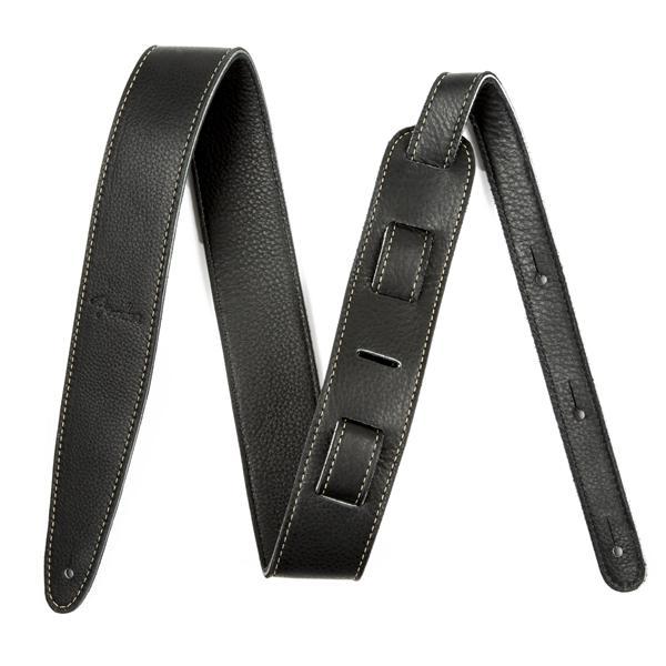 Fender Artisan Leather Guitar Strap - Black | Premium & Comfortable