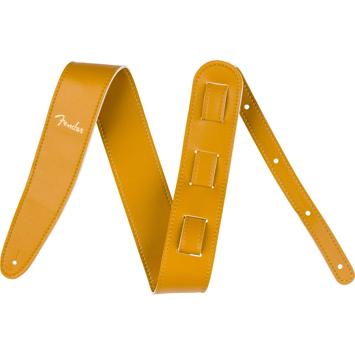Fender Vegan Leather Guitar Strap - Butterscotch Blonde (Great Value!)