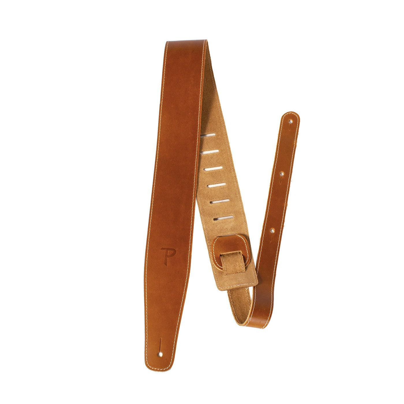 Hot Deal! Perri's 2.5-Inch Sunflower Baseball Leather Adjustable Guitar Strap
