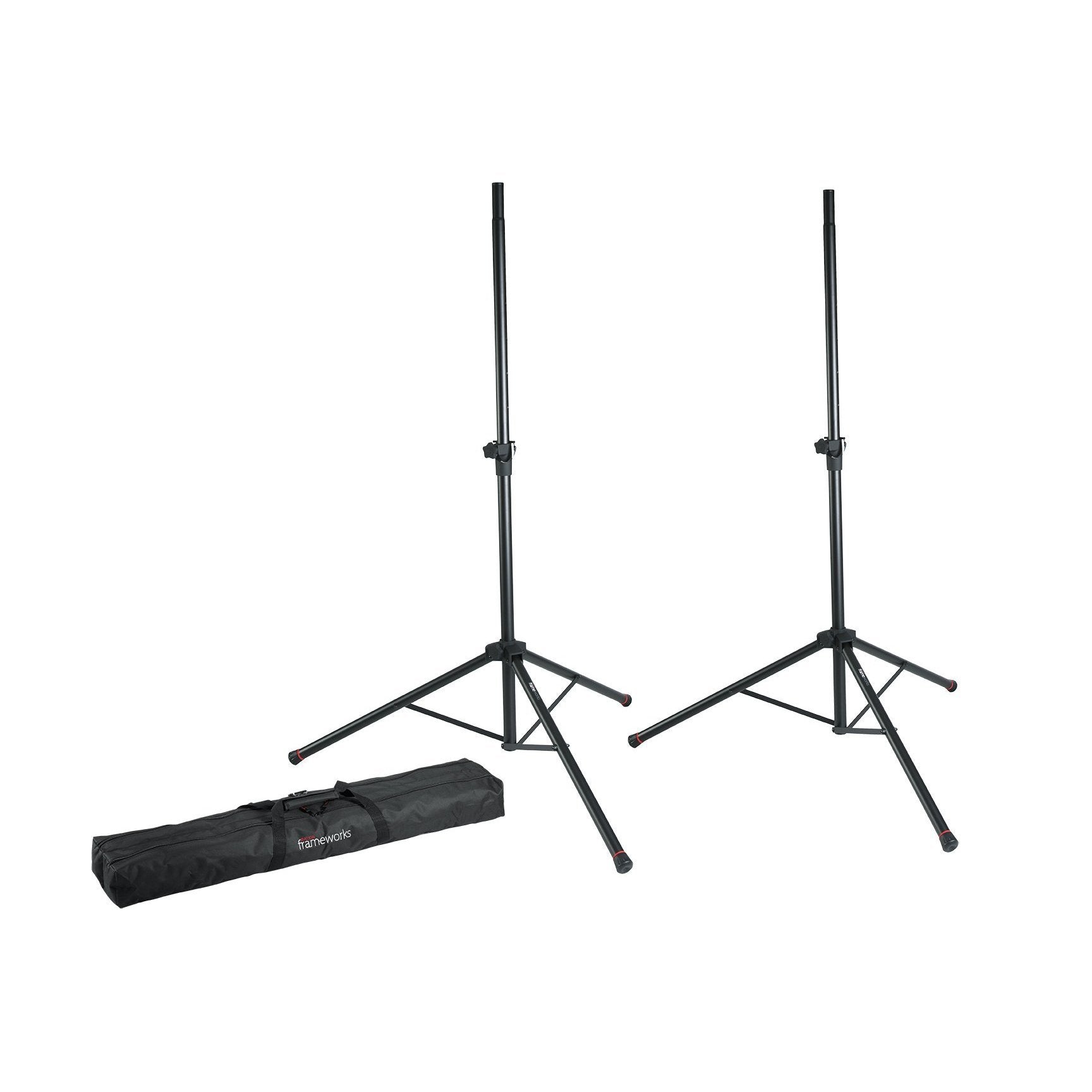 Gator GFW - SPK - 2000SET Lightweight Speaker Stand Set with Free Gig Bag