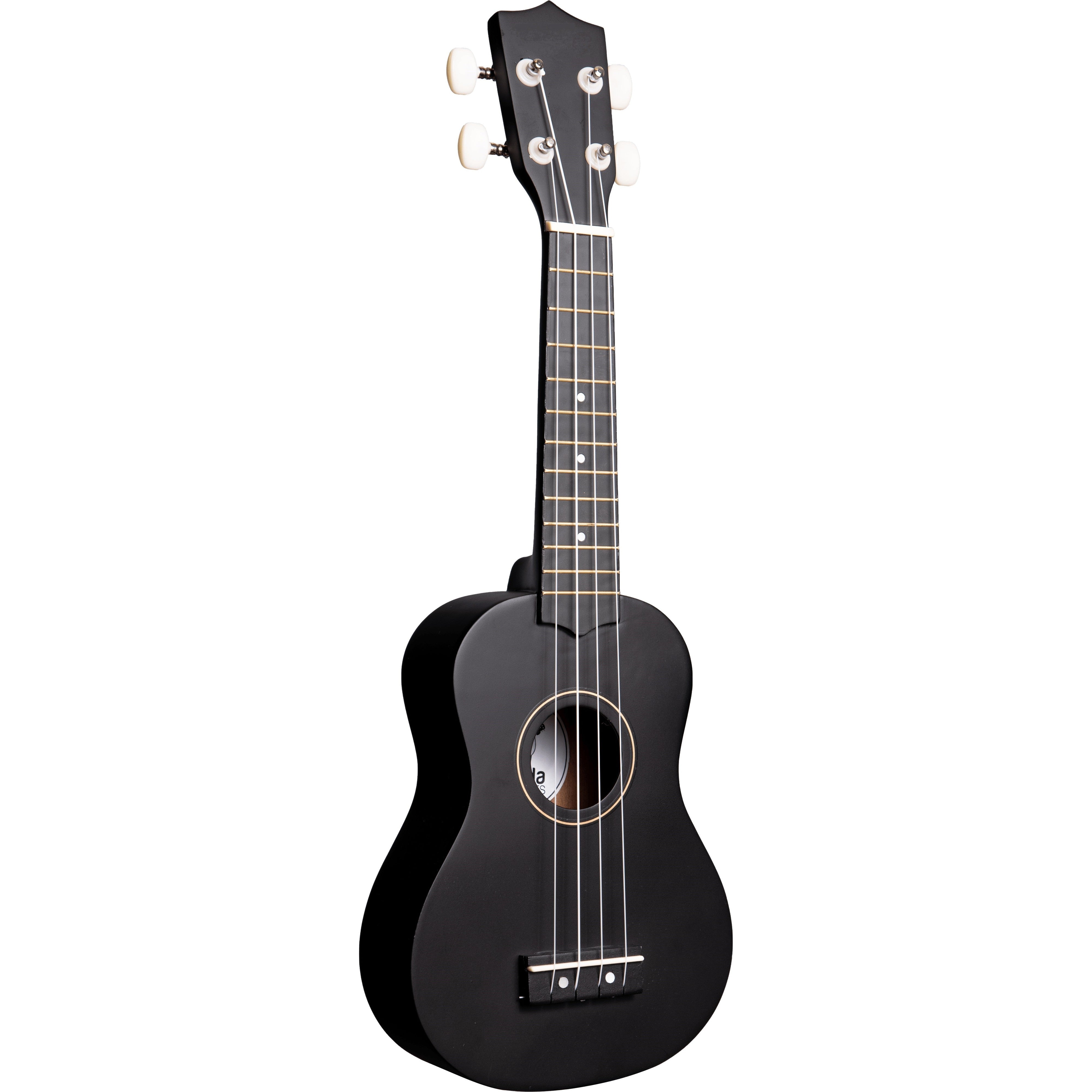 Hot Deal! Amahi Tropical Series Black Soprano Ukulele with Gig Bag
