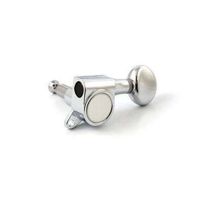 Chrome 3+3 Tuning Keys All Parts TK-7562-010 with 15:1 Ratio