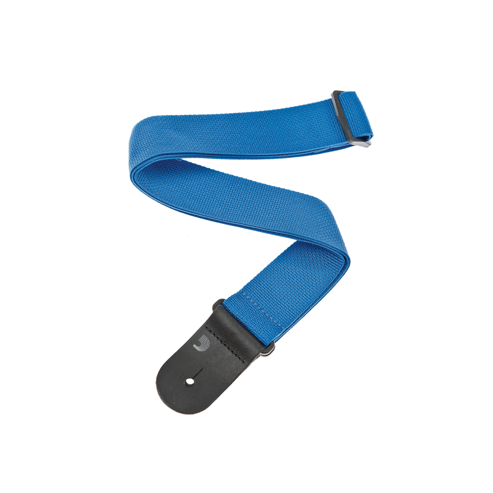 D'Addario Blue Heavy - Duty Polypropylene Adjustable Guitar Strap (PWS102)