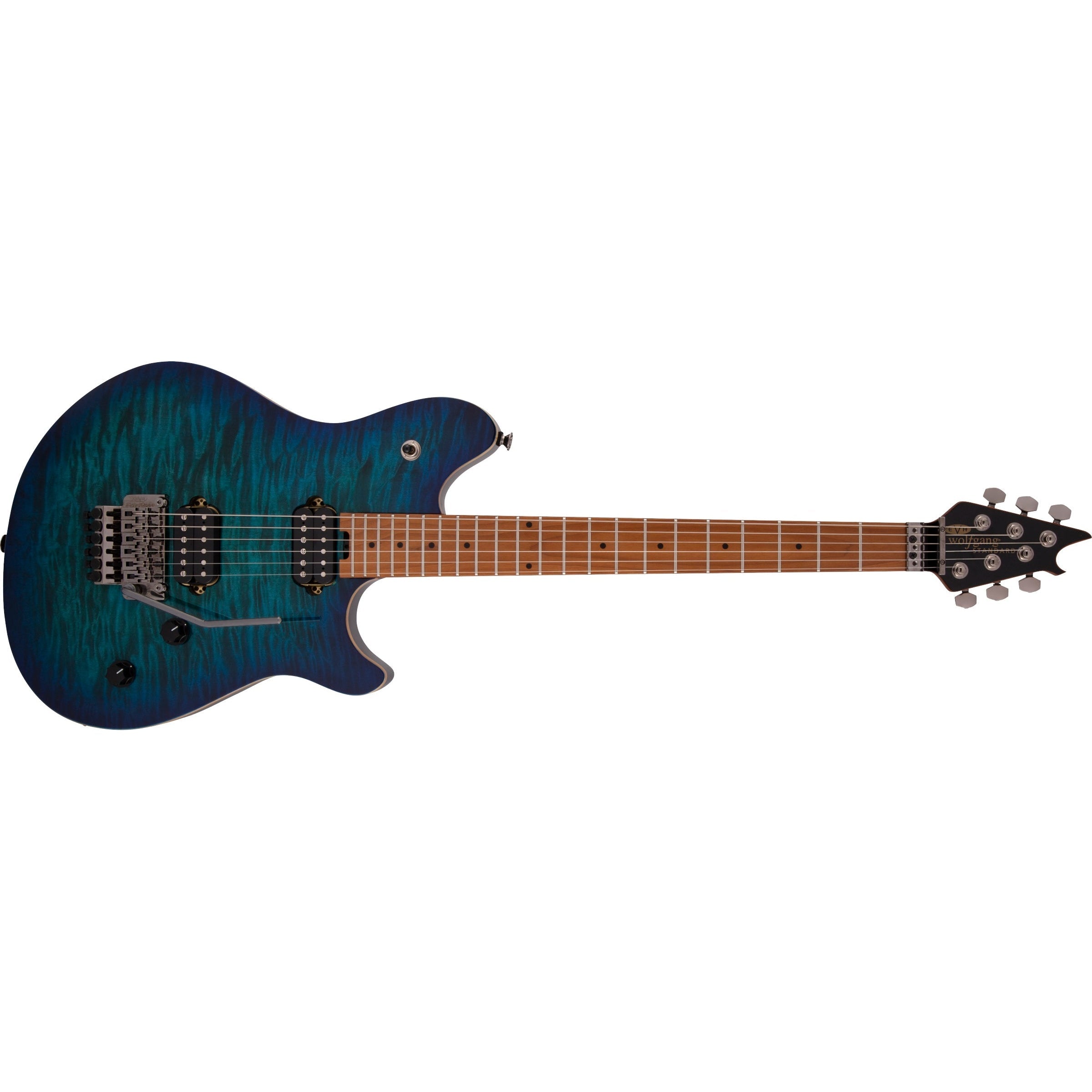 EVH Wolfgang WG Standard Quilted Maple Electric Guitar - Chlorine Burst: Great Deal!