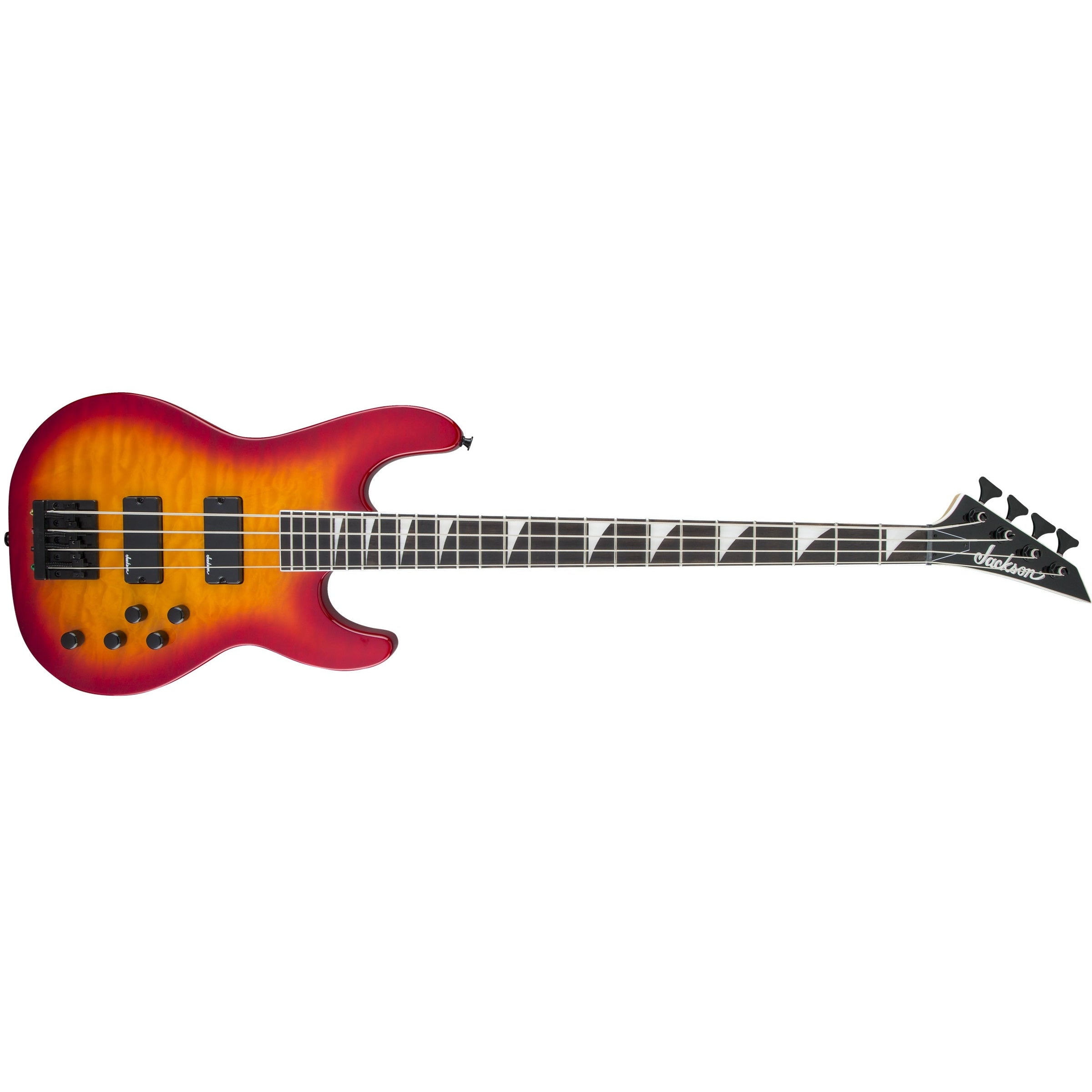 Get the Affordable Jackson JS Series JS3Q 4-String Concert Bass in Cherry Burst