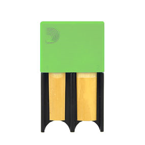 D'Addario Green Reed Guard for Bb Clarinet and Alto Saxophone