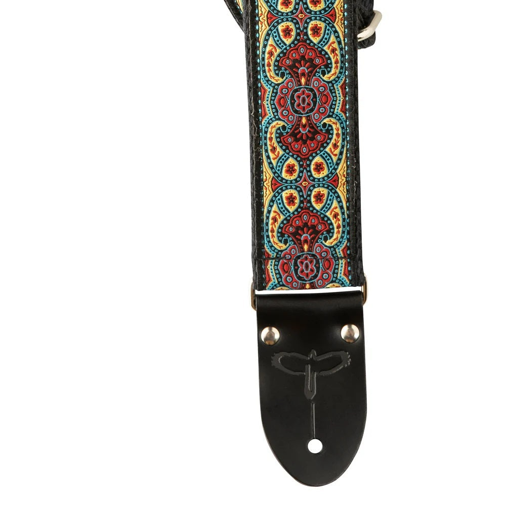 Hot Deal: Paul Reed Smith Deluxe Retro 2 Black/Red Guitar Strap