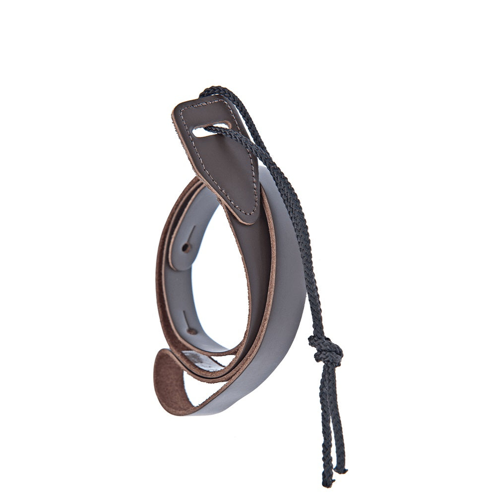 D'Addario Premium Leather 3/4 Mandolin Strap - Brown, On Sale!
