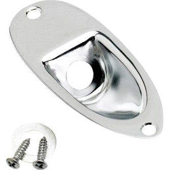 Chrome Fender Stratocaster Jack Ferrule - Ideal for Vintage and Modern Models