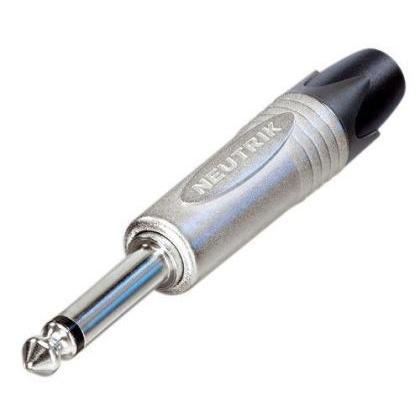 Neutrik Nickel-plated Mono 1/4 Phone Plug - NP2X