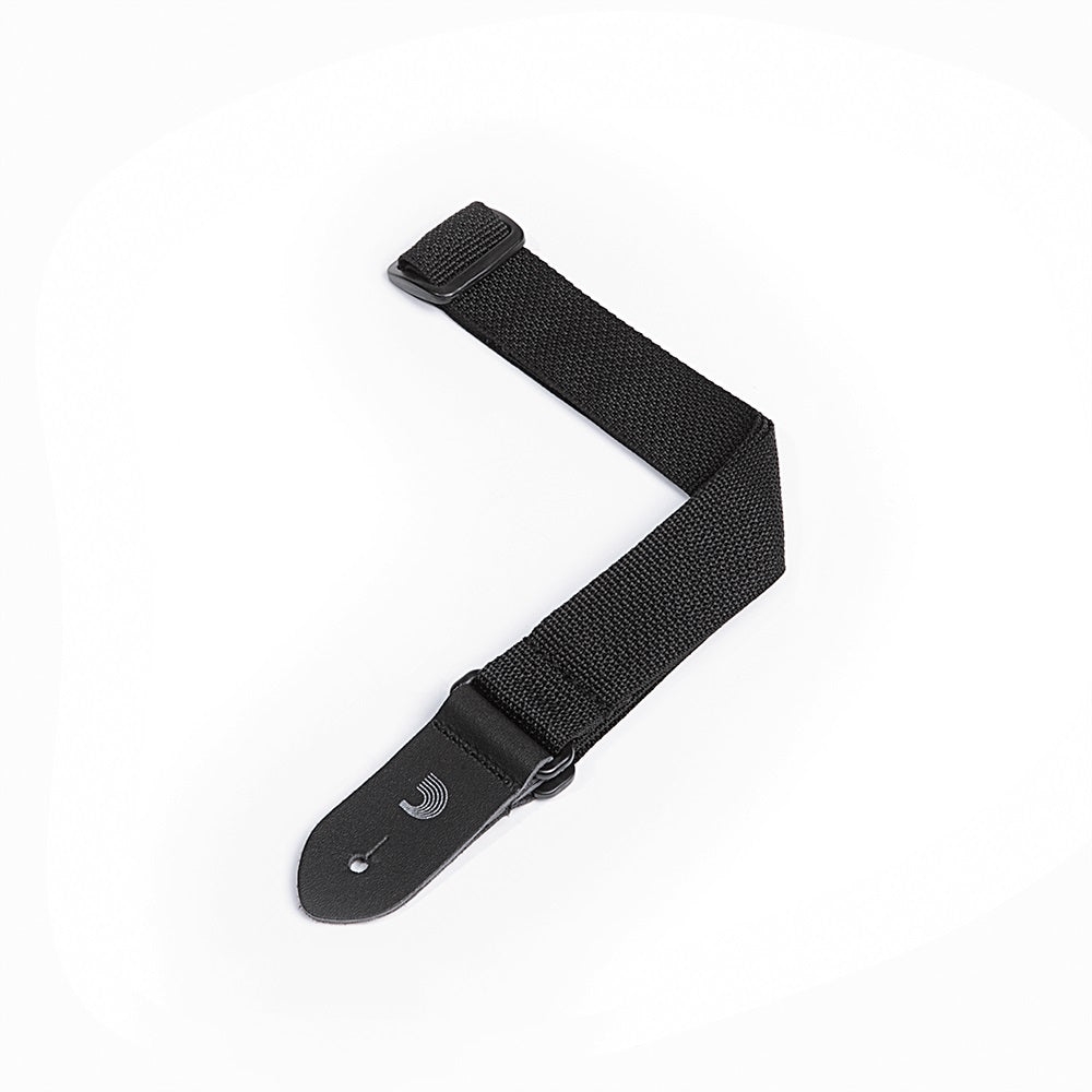 Great Value! D'Addario 1.5 Polypropylene Ukulele Strap in Black - Ideal for Ukuleles and Kids' Guitars