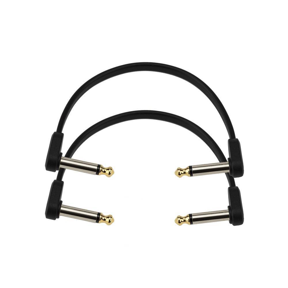 D'Addario 6-Feet 1/4 Male to 1/4 Male Flat Patch Cable PW-FPRR-206