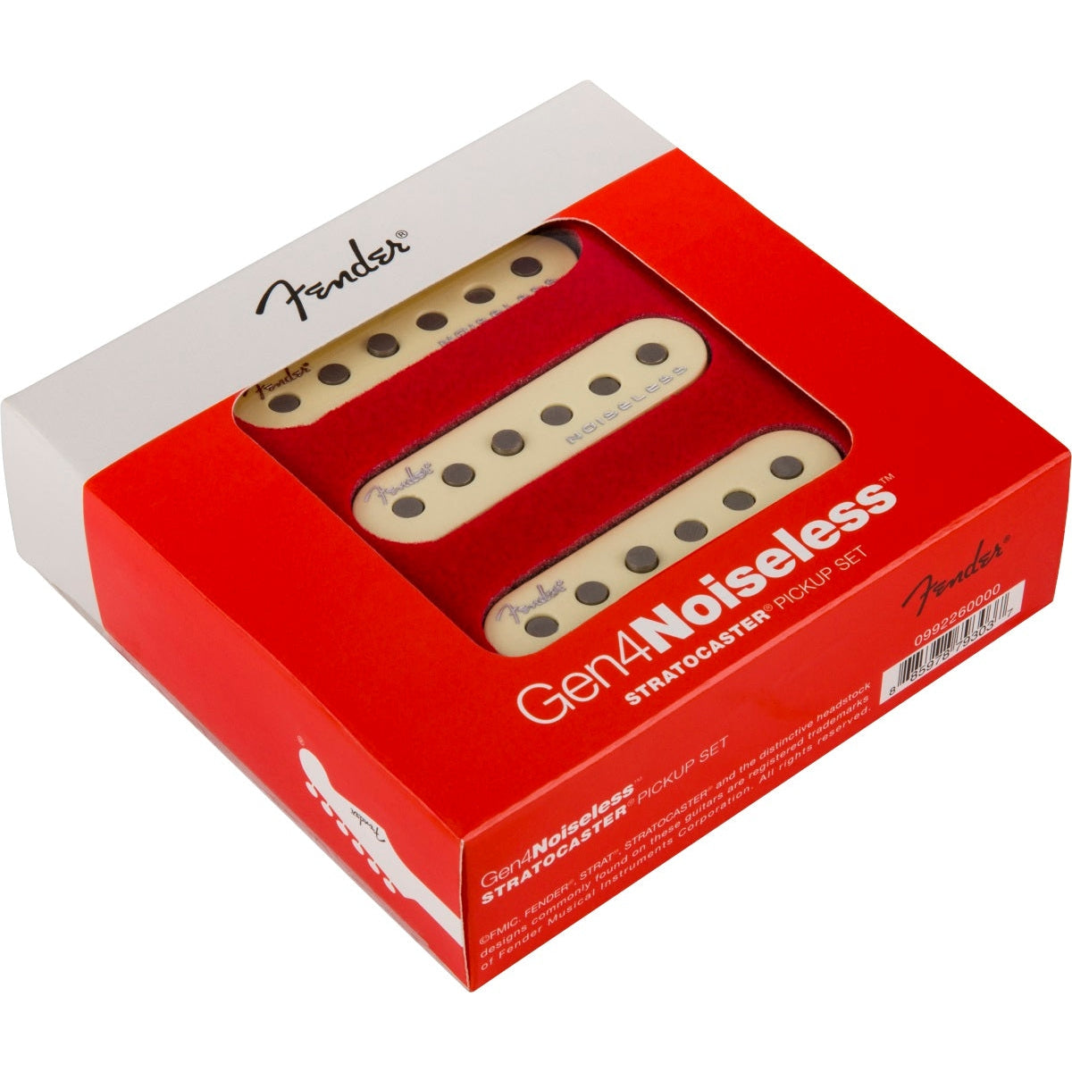 Fender Generation 4 Noiseless Stratocaster Pickup Set - Pure Vintage Tone, Zero Noise