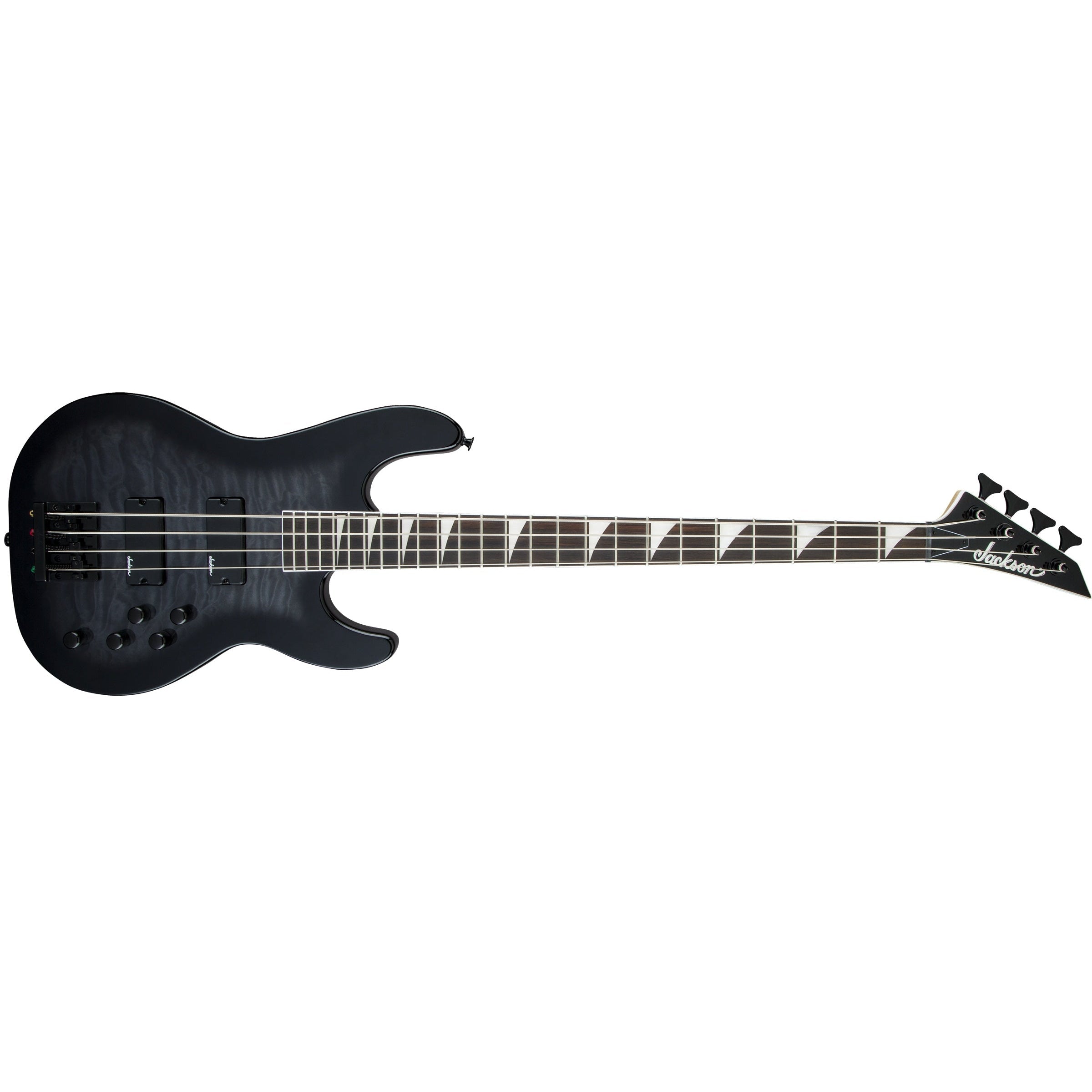 Hot Deal! Jackson JS3Q CB Concert Bass Guitar in Transparent Black Burst