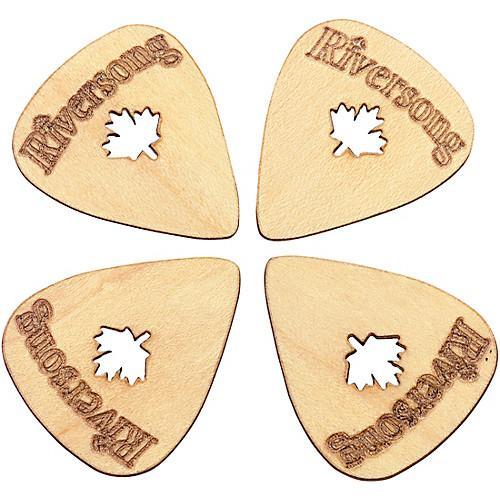 Riversong RS-4PAK ORG 0.46mm Wood Picks: 4-Pack of Original 5-Ply Maple, Great Deal!