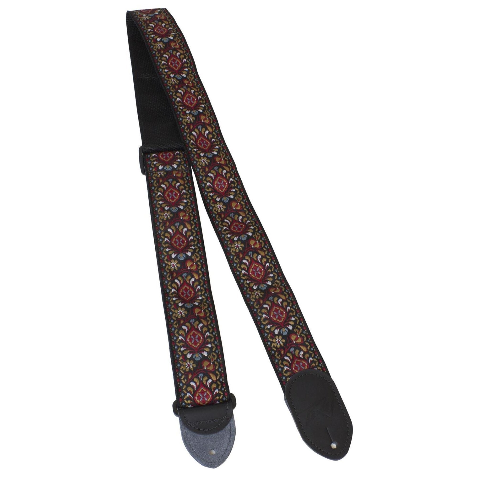 Hot Deal! Peavey Red/Tan 2-Inch Jacquard Guitar Strap
