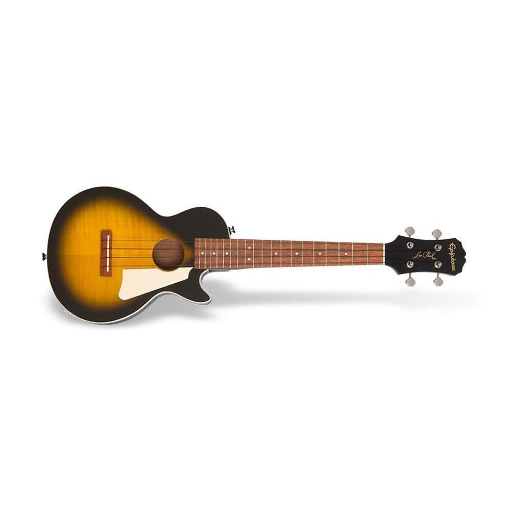 Epiphone Les Paul Tenor Ukulele in Vintage Sunburst with Deluxe Gig Bag