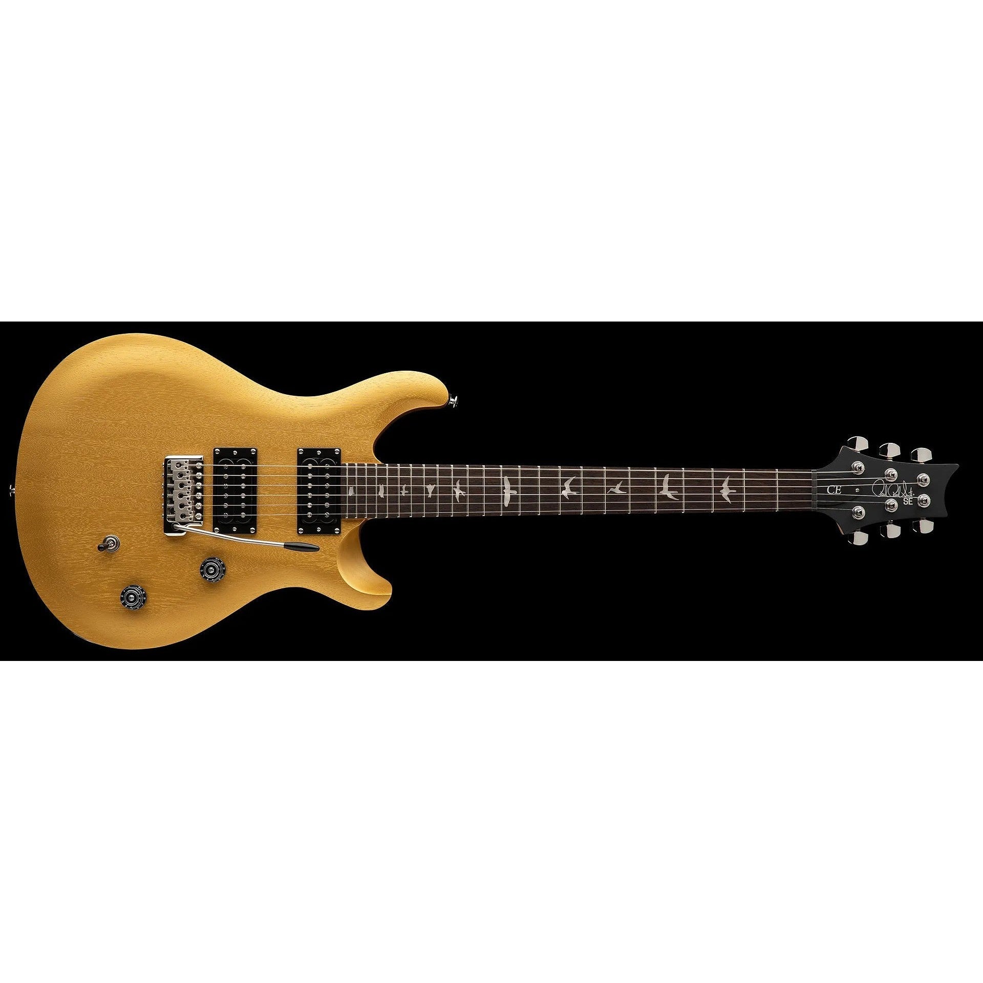 Paul Reed Smith SE CE24 Standard Satin Metallic Gold Electric Guitar with Gig Bag