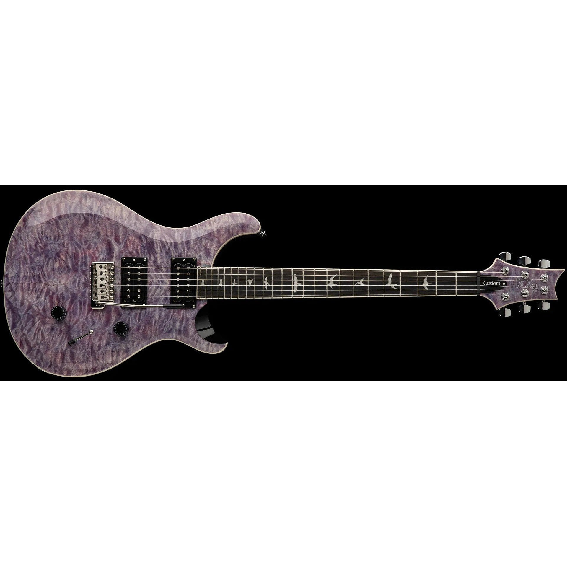 Hot Deal! Paul Reed Smith SE Custom 24 Electric Guitar in Violet with Gig Bag