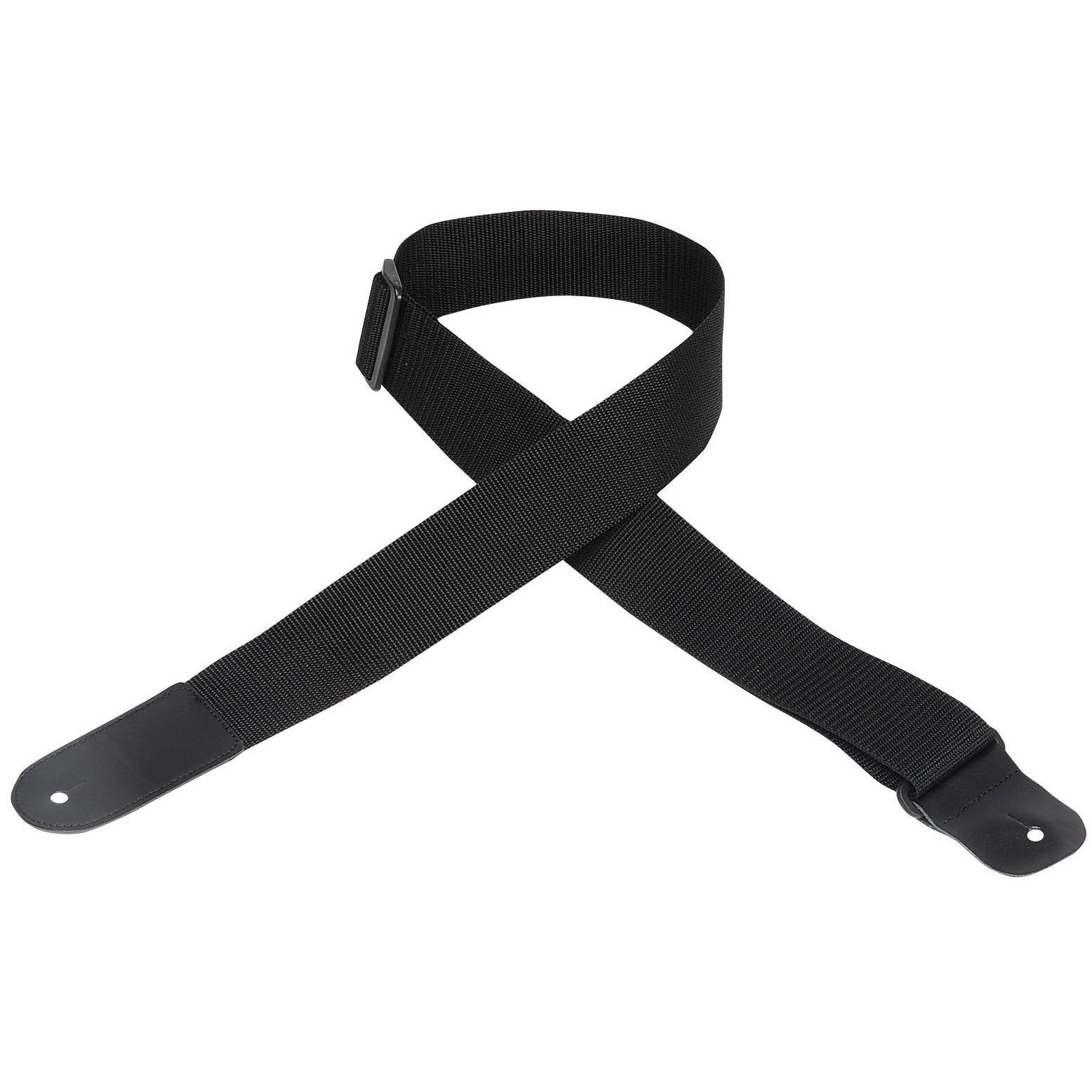 Levy's Black 2 Polypropylene Guitar Strap - Adjustable, Now on Sale!