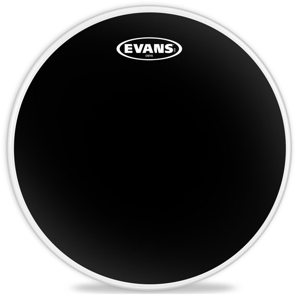 Evans Onyx 10 Two - Ply Coated Drum Heads for Enhanced Durability