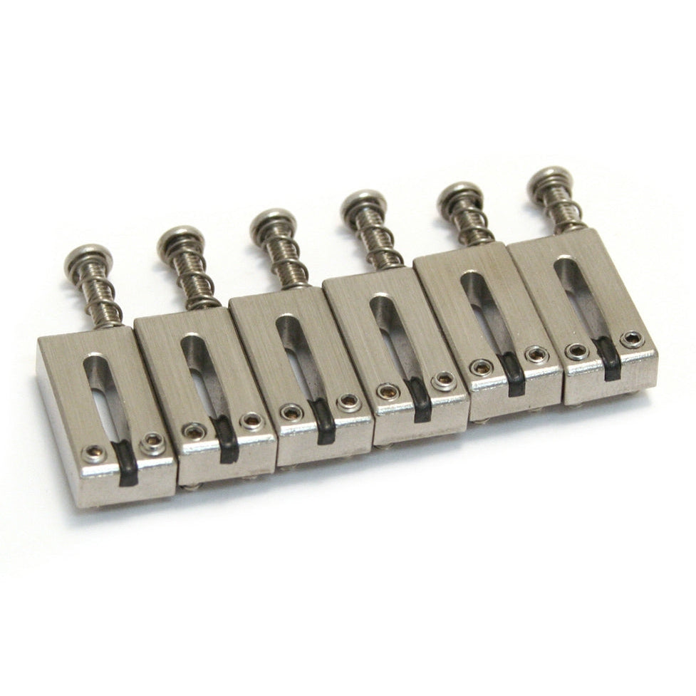 Hot! Graph Tech PG-8001-00 Offset Bridge Saddles for Strat/Tele