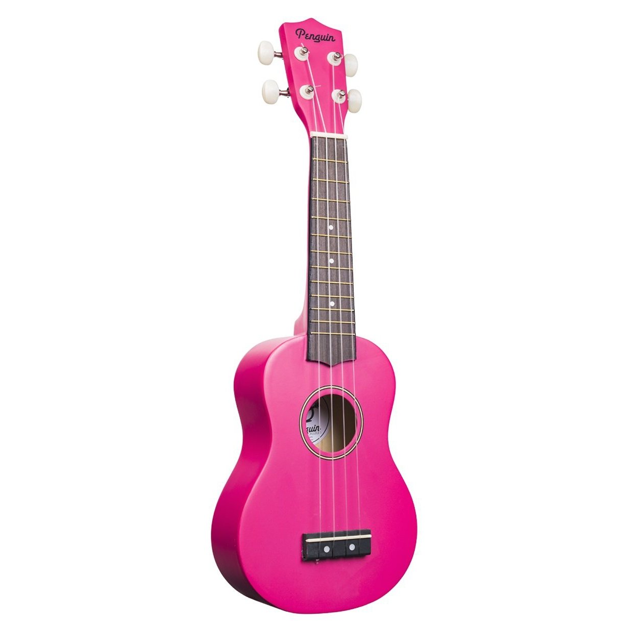 Hot Deal! Amahi Pink Penguin Tropical Soprano Ukulele with Gig Bag