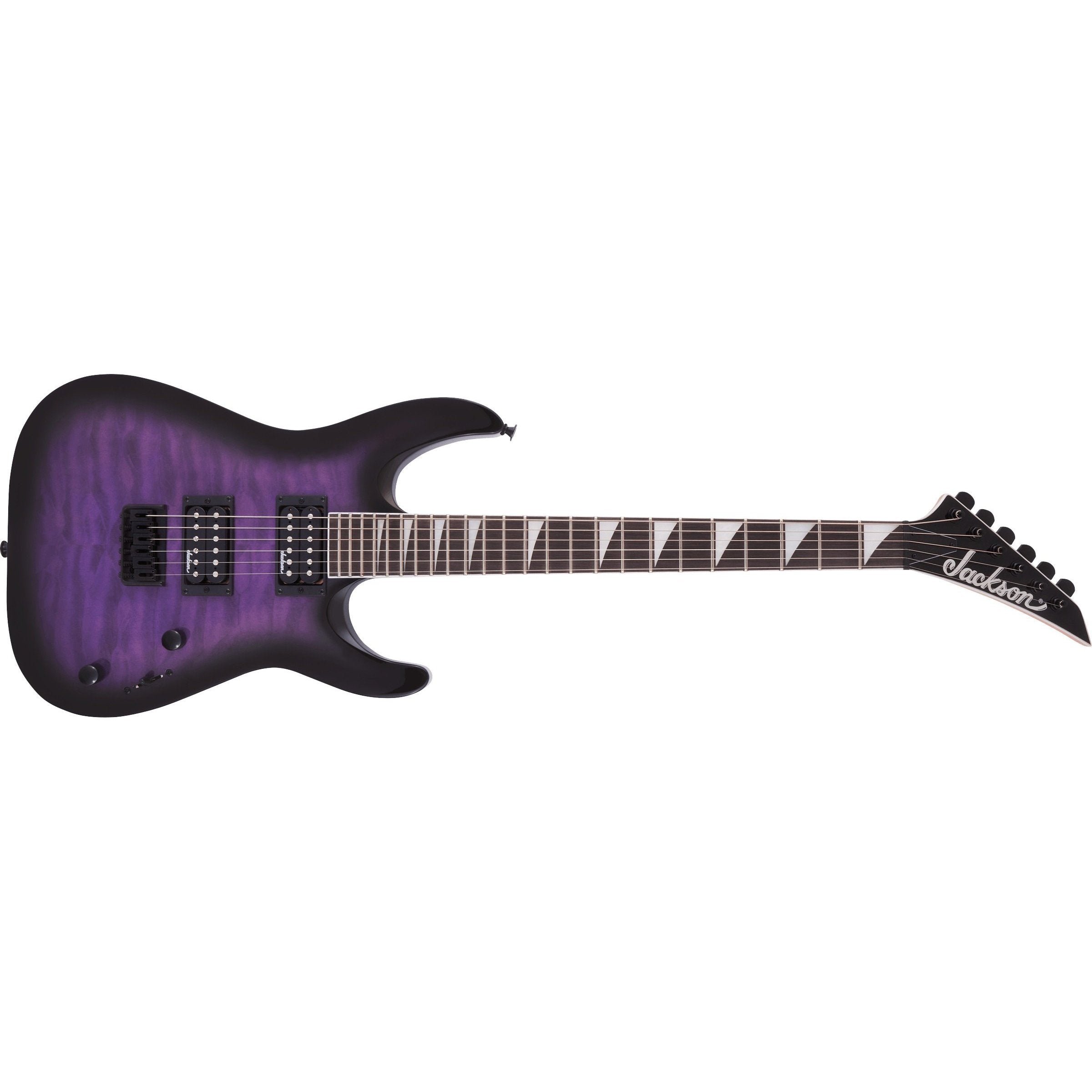 Hot Deal! Jackson JS32QA DKA HT Electric Guitar in Transparent Purple Burst