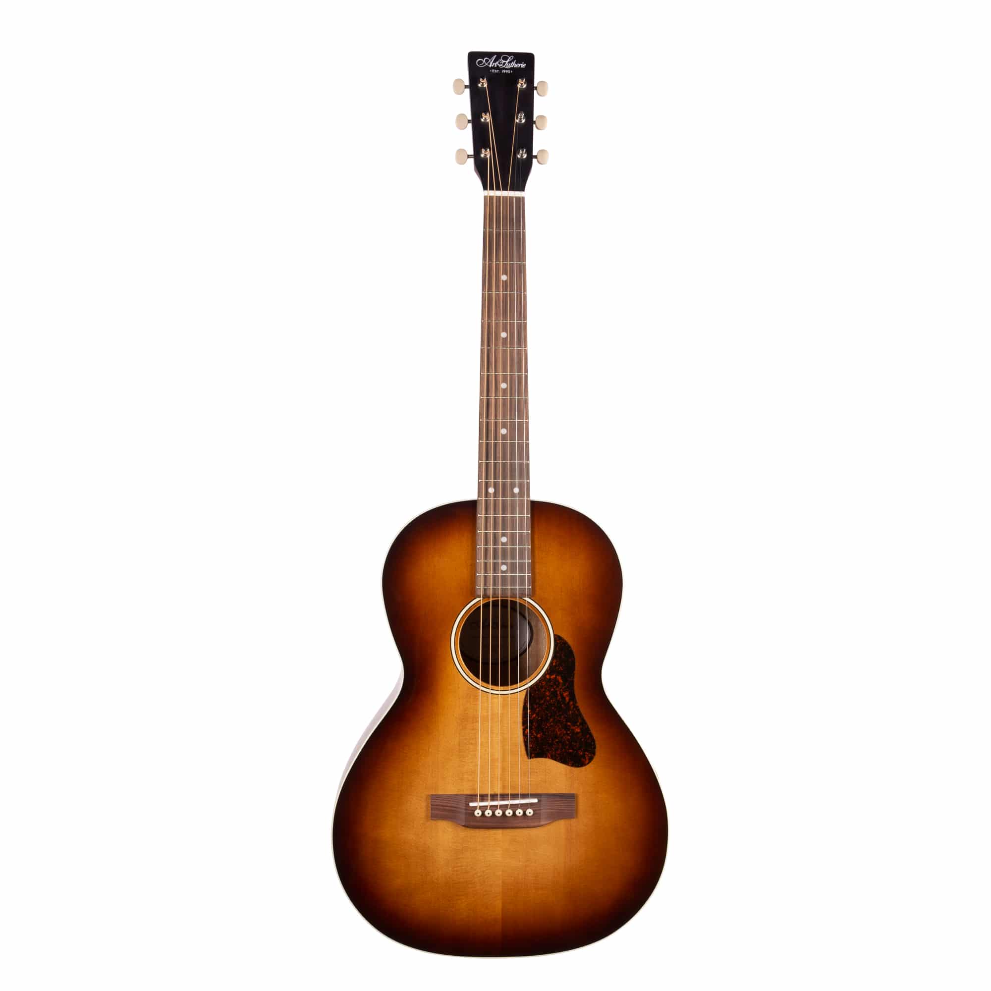 Art & Lutherie Light Burst GT Roadhouse Parlor Acoustic/Electric Guitar with Vintage Vibe