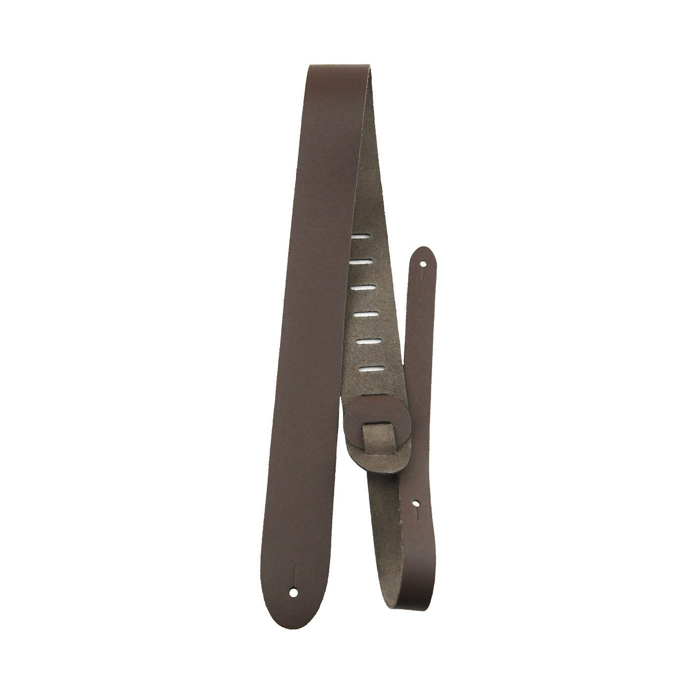 Hot Sale! Perri's Brown 2-Inch Leather Guitar Strap with Adjustable Length