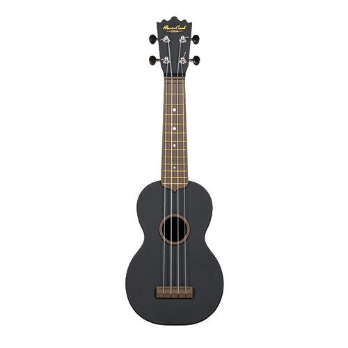 Hot Deal! Beaver Creek Black Ulina Soprano Ukulele with Gig Bag