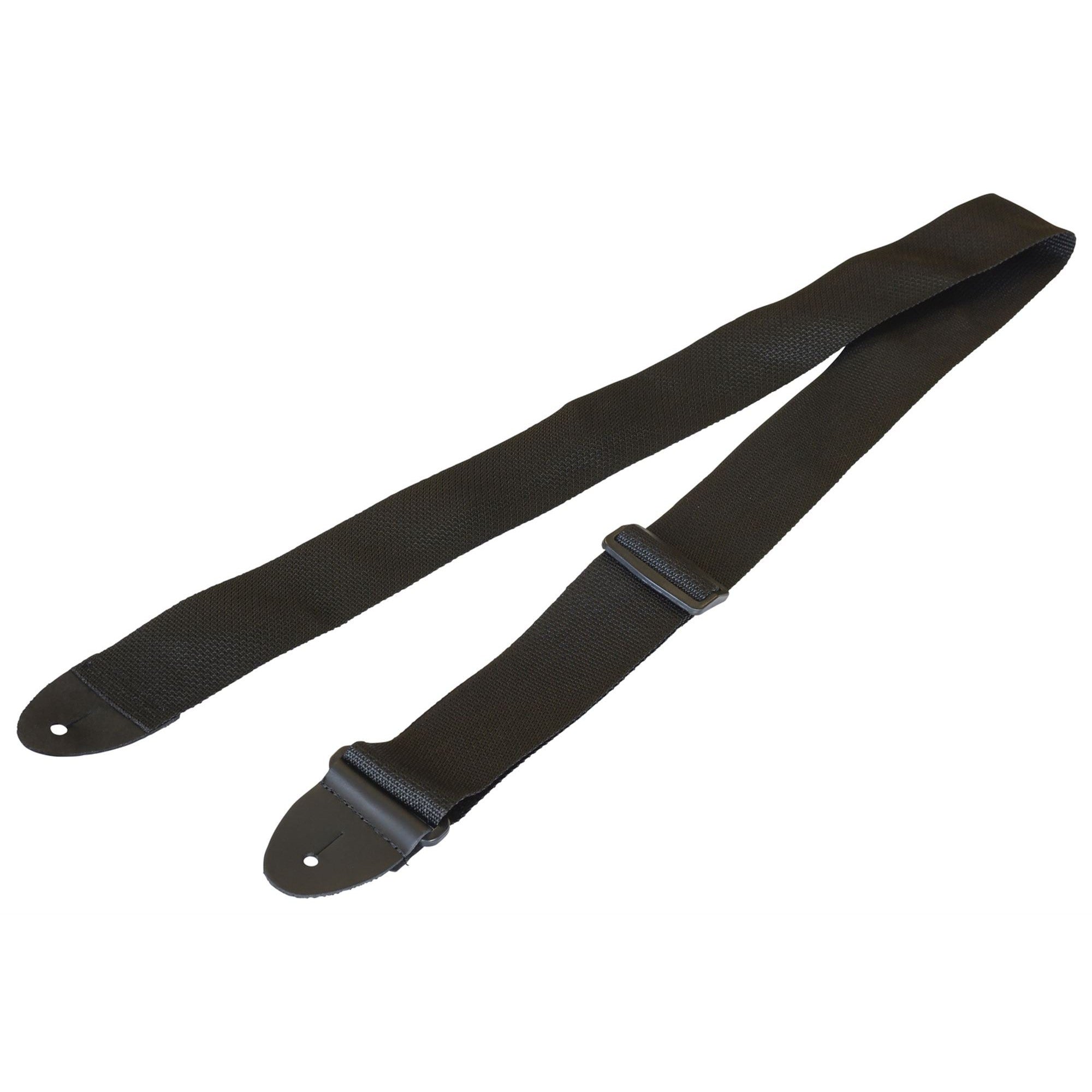 Peavey Brand Black 2-Inch Fully Adjustable Nylon Guitar Strap with Logo - Great Deal
