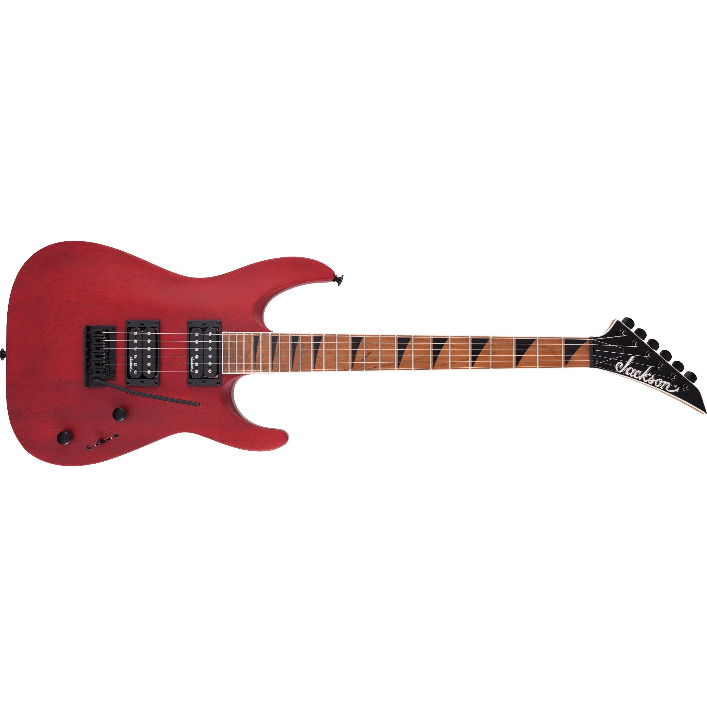Hot Deal! Jackson JS Series Dinky JS24 DKAM DX Red Stain Electric Guitar