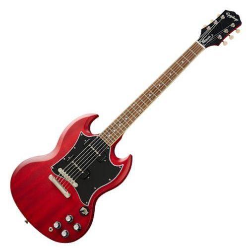 Get This Epiphone EGCS9WCNH SG Classic Electric Guitar with P90 Pickups in Worn Cherry Now