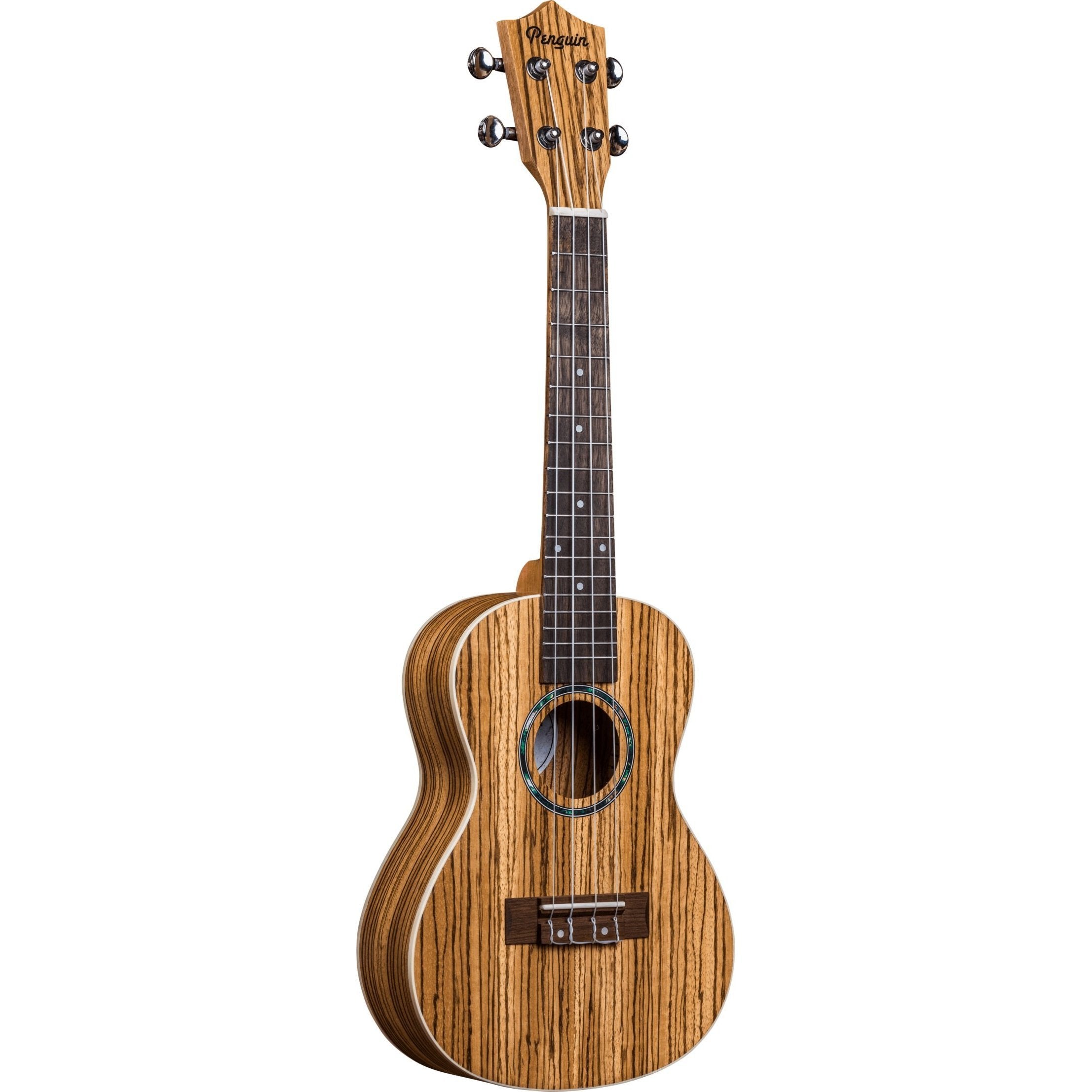 Hot Sale! Amahi UK330C Concert Ukulele in Classic Zebrawood with Deluxe Gig Bag