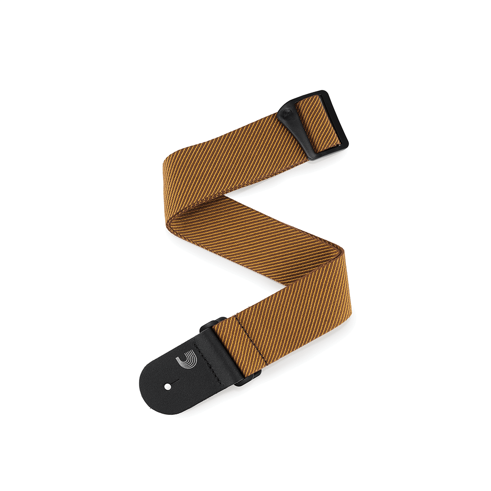 Hot Deal! D'Addario Brown Tweed Guitar Strap for All Genre Musicians
